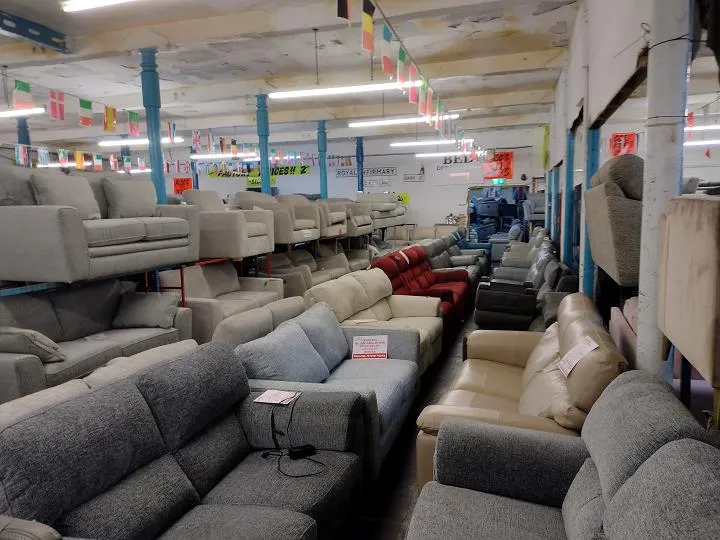 Sofa #12563 at Alec's clearance warehouse, Bolton
