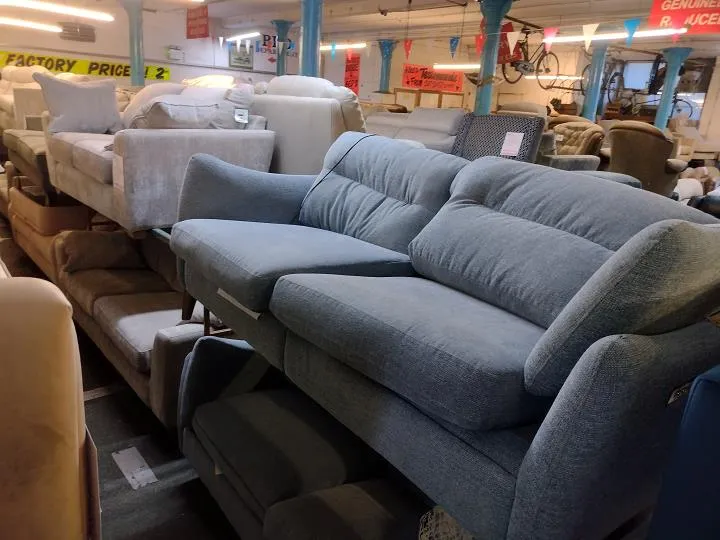 Sofa #12556 at Alec's clearance warehouse, Bolton
