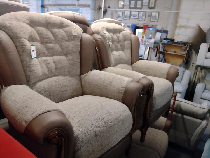 Sofa #12636 at Alec's clearance warehouse, Bolton