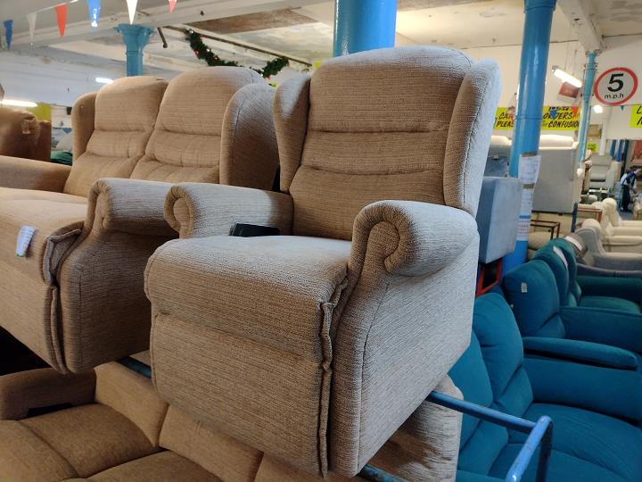 Sofa #12640 at Alec's clearance warehouse, Bolton