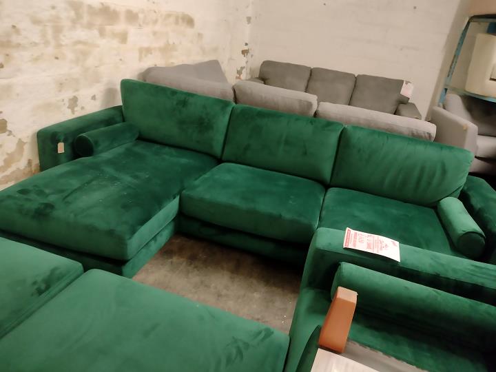 Sofa #12420 at Alec's clearance warehouse, Bolton