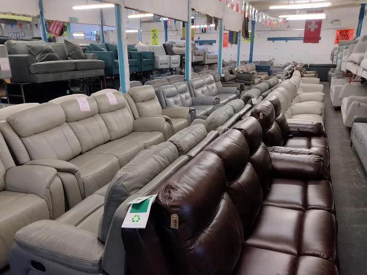 Sofa #12168 at Alec's clearance warehouse, Bolton