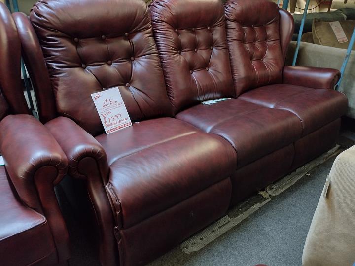 Sofa #12384 at Alec's clearance warehouse, Bolton