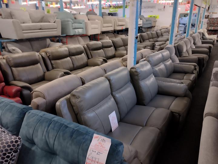 Sofa #12353 at Alec's clearance warehouse, Bolton