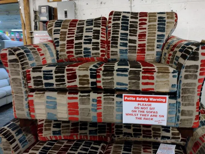 Sofa #12248 at Alec's clearance warehouse, Bolton