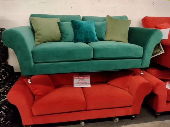 Sofa #12242 at Alec's clearance warehouse, Bolton
