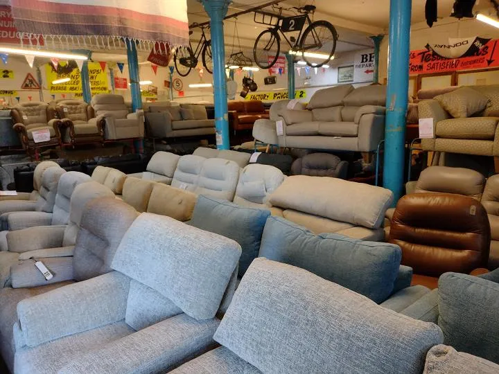 Sofa #12220 at Alec's clearance warehouse, Bolton