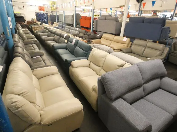 Sofa #13059 at Alec's clearance warehouse, Bolton