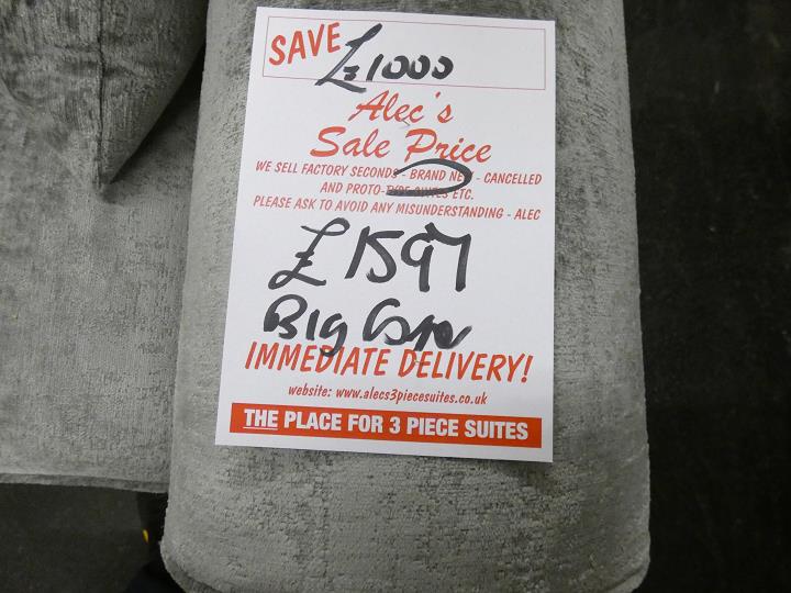 Sofa #13236 at Alec's clearance warehouse, Bolton