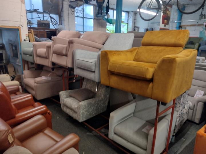 Sofa #13037 at Alec's clearance warehouse, Bolton