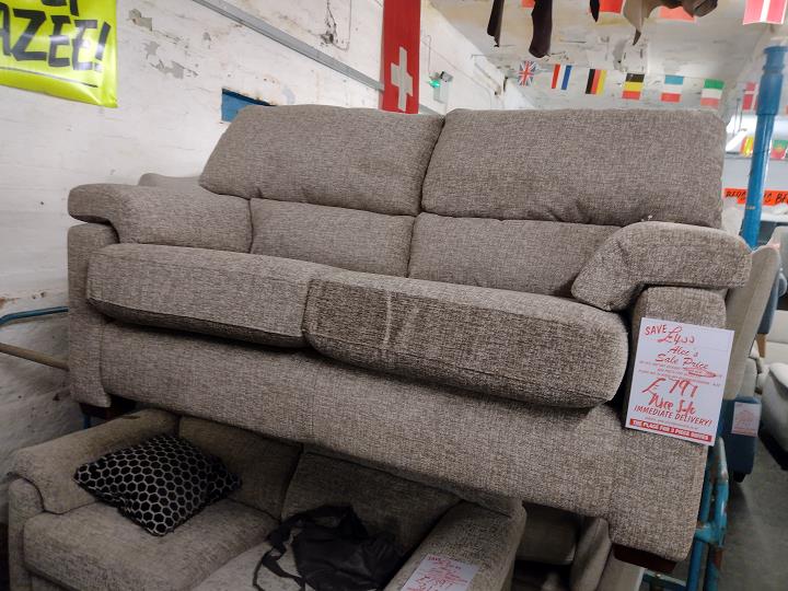 Sofa #13024 at Alec's clearance warehouse, Bolton