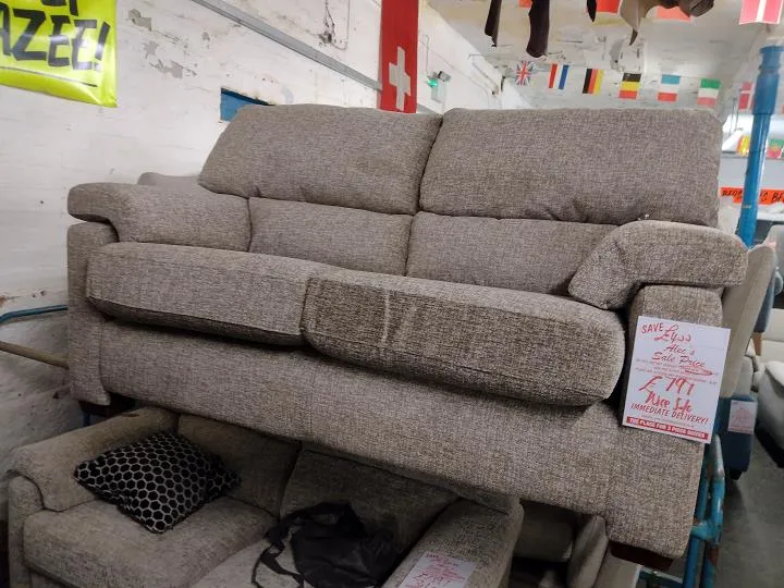 Sofa #12803 at Alec's clearance warehouse, Bolton