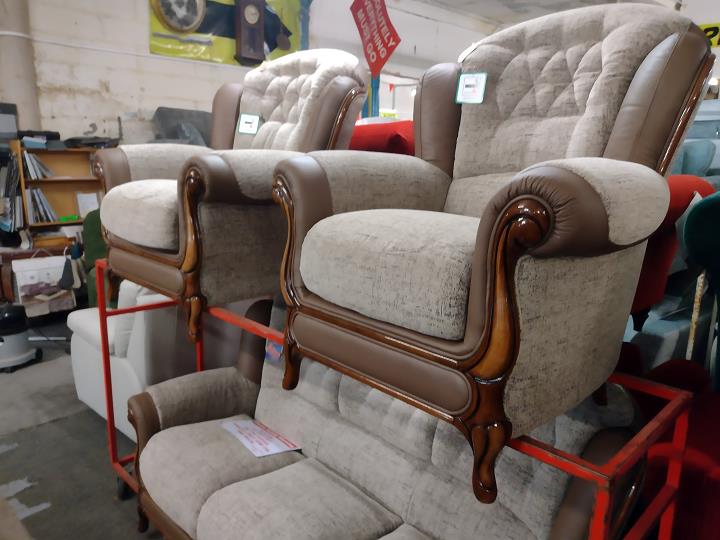 Sofa #12984 at Alec's clearance warehouse, Bolton