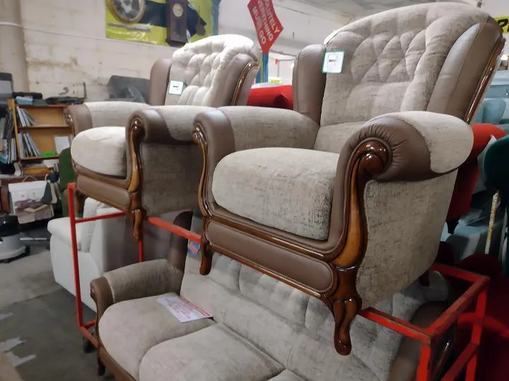 Sofa #12778 at Alec's clearance warehouse, Bolton