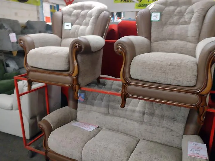 Sofa #12777 at Alec's clearance warehouse, Bolton