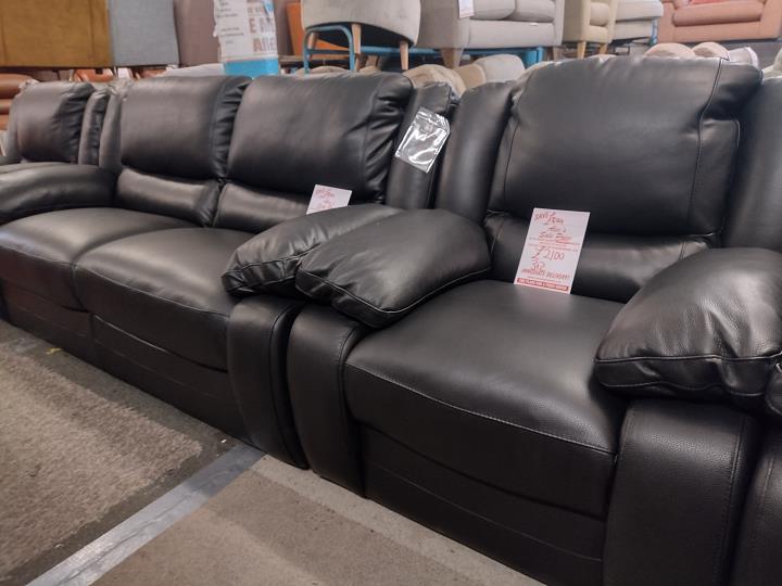 Sofa #12999 at Alec's clearance warehouse, Bolton