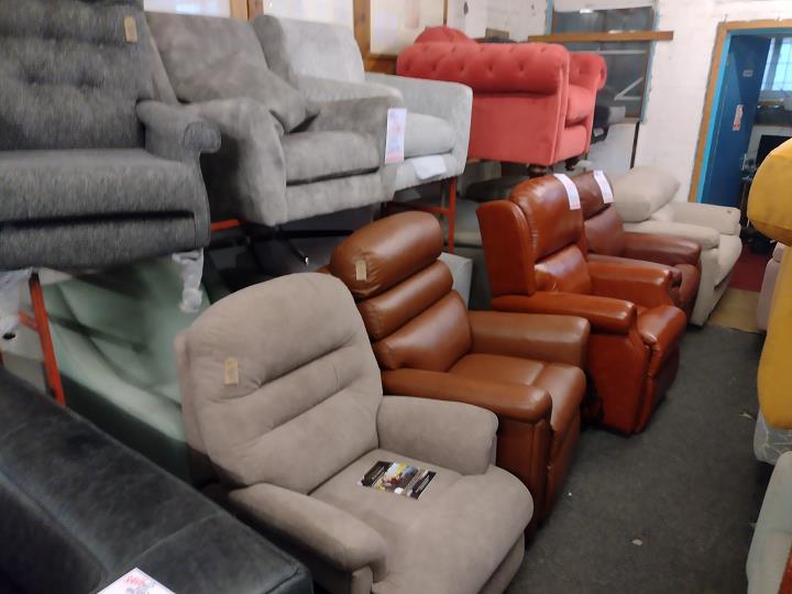 Sofa #12977 at Alec's clearance warehouse, Bolton