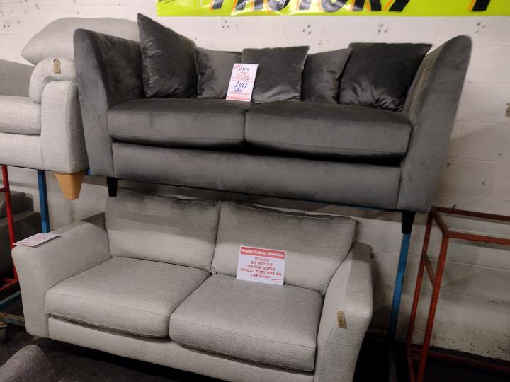 Sofa #12973 at Alec's clearance warehouse, Bolton