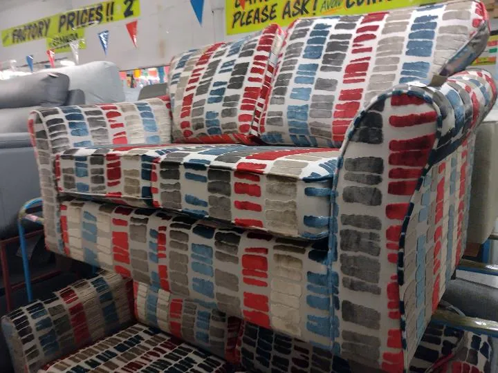 Sofa #12861 at Alec's clearance warehouse, Bolton