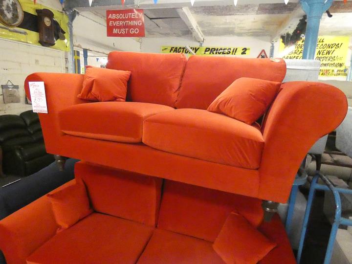 Sofa #14254 at Alec's clearance warehouse, Bolton