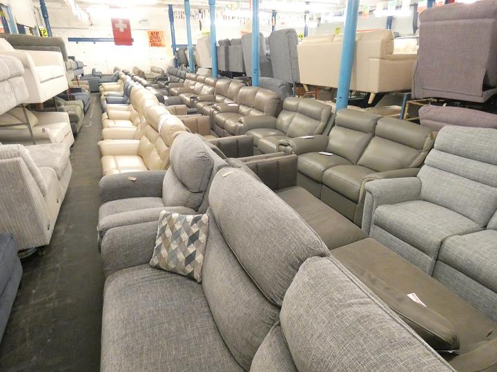 Sofa #14190 at Alec's clearance warehouse, Bolton