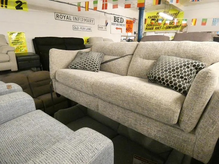 Sofa #13855 at Alec's clearance warehouse, Bolton