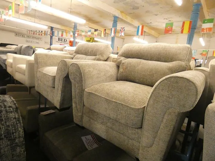 Sofa #13877 at Alec's clearance warehouse, Bolton