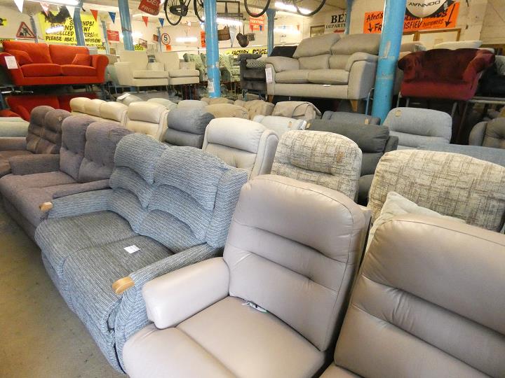 Sofa #14112 at Alec's clearance warehouse, Bolton