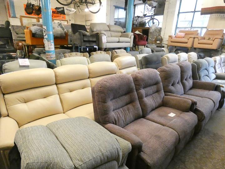 Sofa #14111 at Alec's clearance warehouse, Bolton