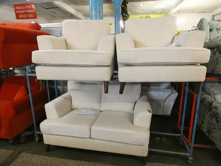 Sofa #14011 at Alec's clearance warehouse, Bolton
