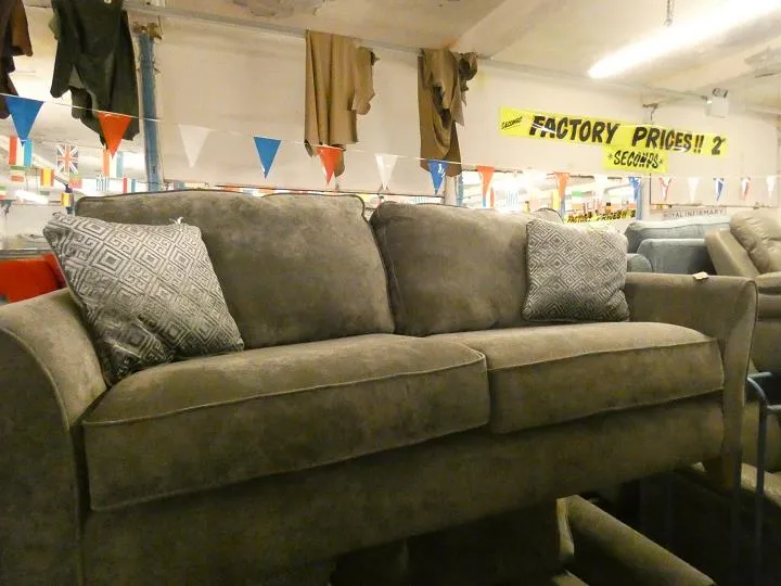 Sofa #13996 at Alec's clearance warehouse, Bolton
