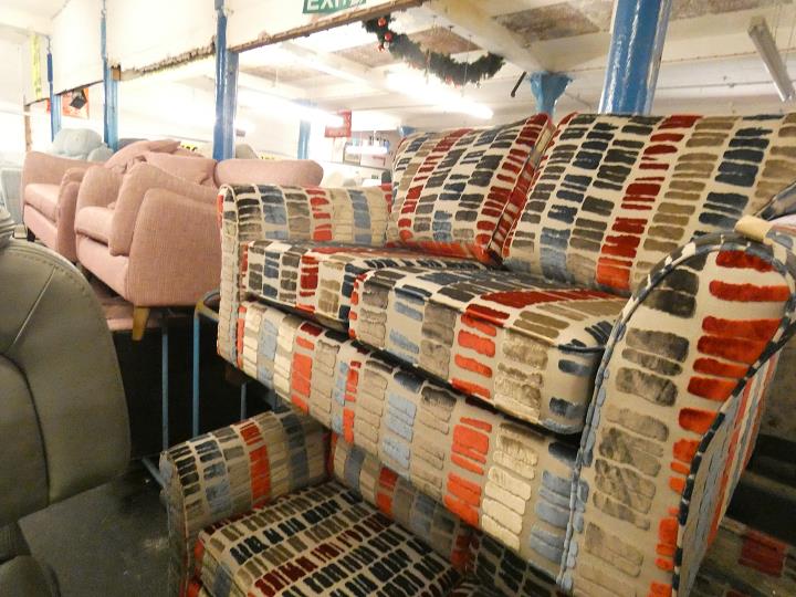 Sofa #14082 at Alec's clearance warehouse, Bolton
