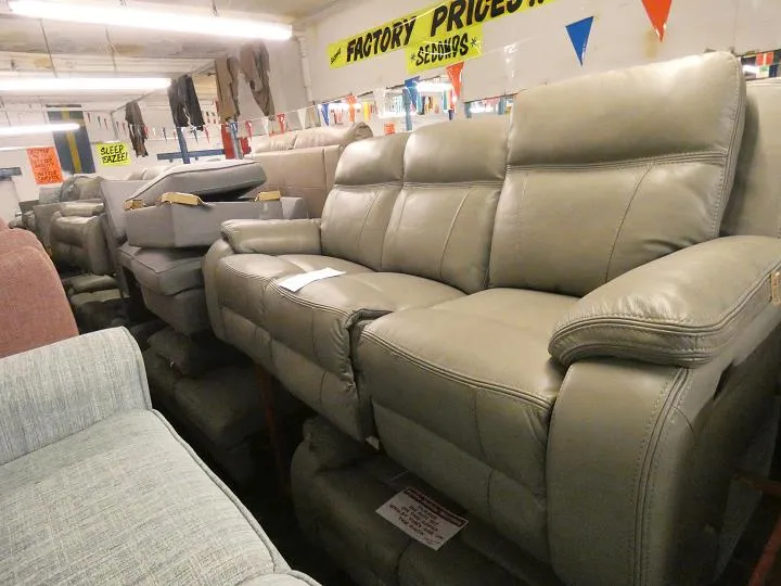 Sofa #13993 at Alec's clearance warehouse, Bolton