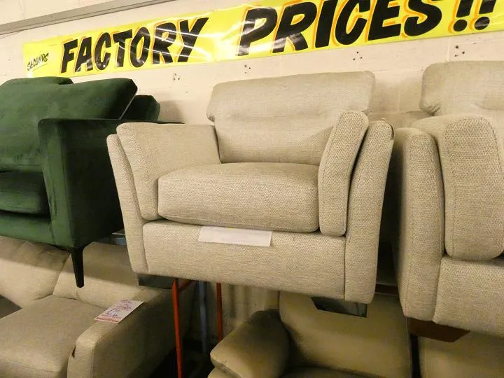 Sofa #13962 at Alec's clearance warehouse, Bolton