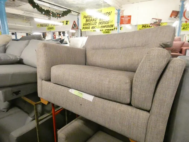 Sofa #13940 at Alec's clearance warehouse, Bolton