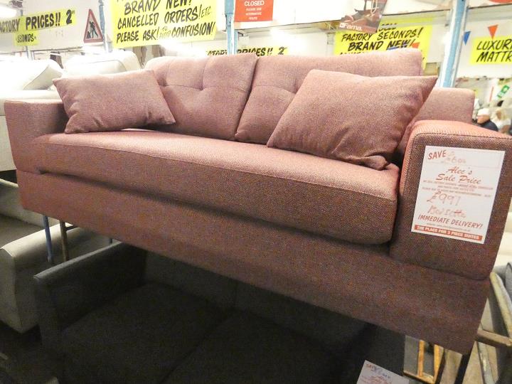 Sofa #14044 at Alec's clearance warehouse, Bolton