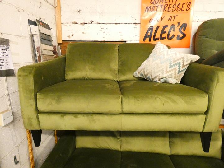Sofa #13828 at Alec's clearance warehouse, Bolton