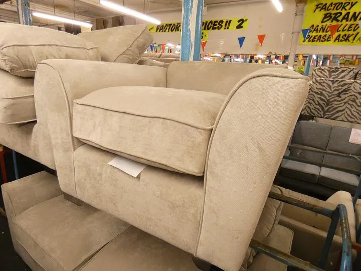 Sofa #13528 at Alec's clearance warehouse, Bolton