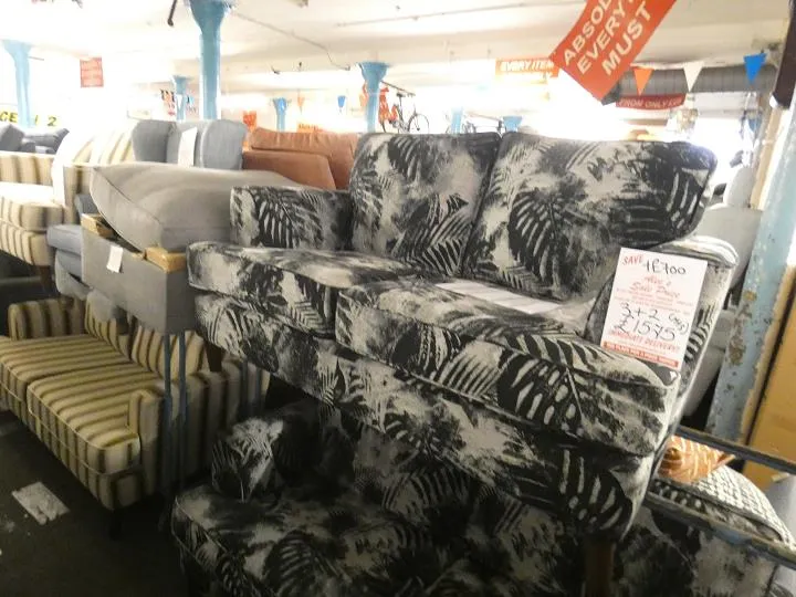 Sofa #13535 at Alec's clearance warehouse, Bolton