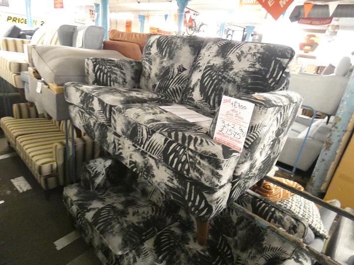 Sofa #13804 at Alec's clearance warehouse, Bolton