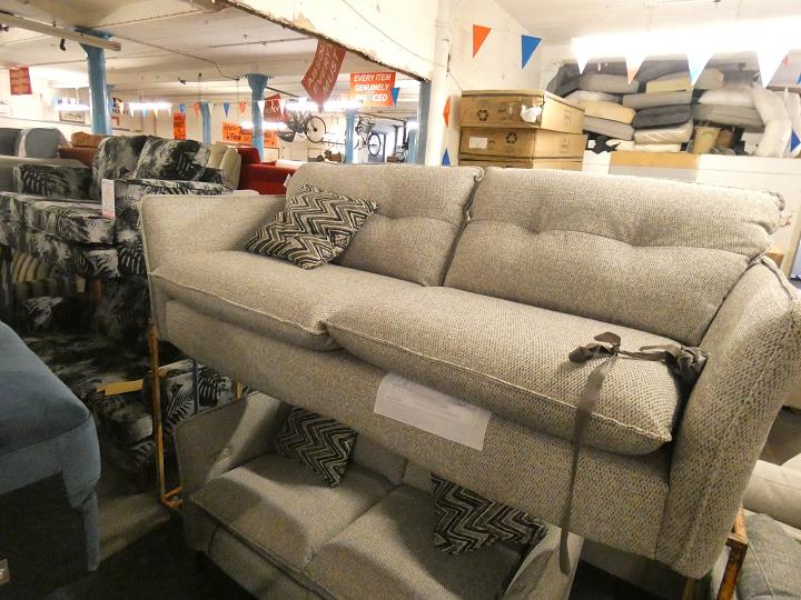 Sofa #13800 at Alec's clearance warehouse, Bolton