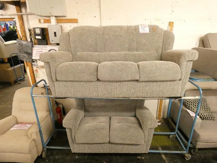 Sofa #13482 at Alec's clearance warehouse, Bolton