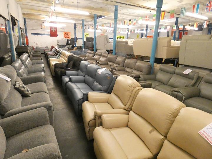 Sofa #13768 at Alec's clearance warehouse, Bolton