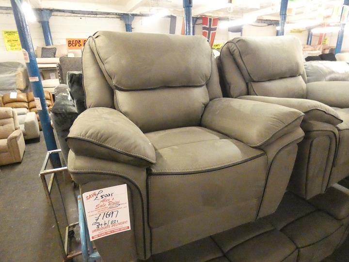 Sofa #13708 at Alec's clearance warehouse, Bolton