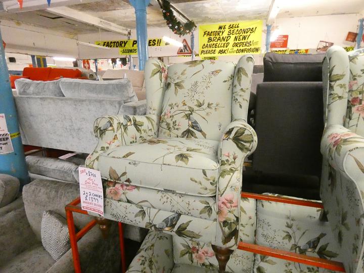 Sofa #13629 at Alec's clearance warehouse, Bolton
