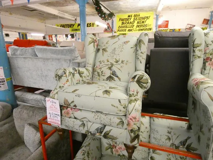 Sofa #13516 at Alec's clearance warehouse, Bolton