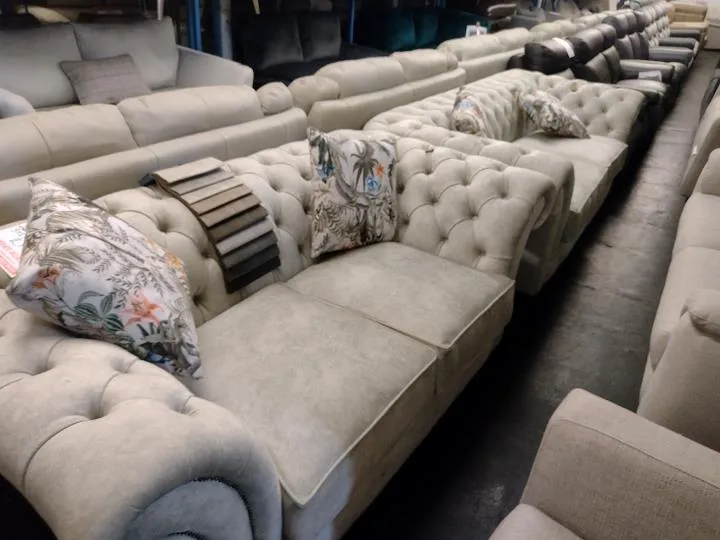 Sofa #10033 at Alec's clearance warehouse, Bolton