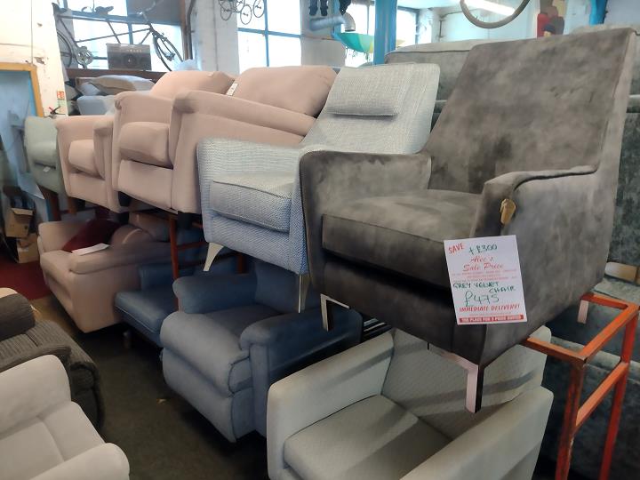 Sofa #10486 at Alec's clearance warehouse, Bolton
