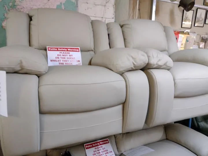Sofa #10220 at Alec's clearance warehouse, Bolton