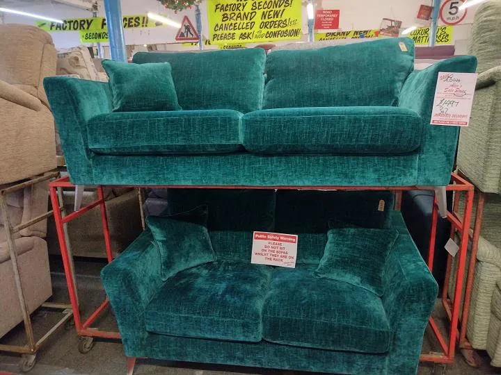 Sofa #10149 at Alec's clearance warehouse, Bolton